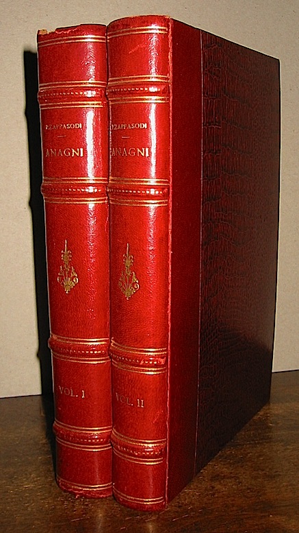 Pietro Zappasodi Anagni attraverso i secoli. Vol. I (e Vol. II) 1907 s.l.
 s.t.
